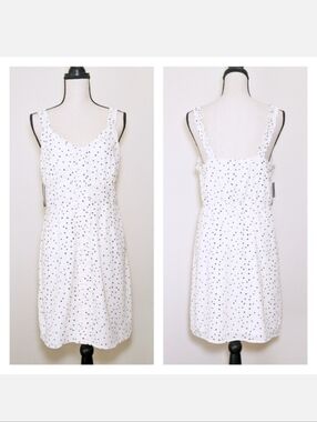 NWT 19 Cooper Starry Ivory Mini Dress